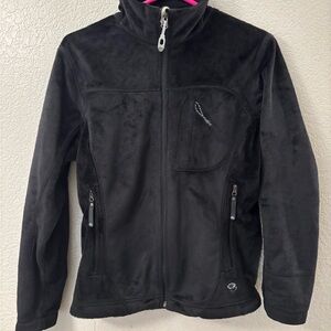Mountain Hardwear Womans Full Zipper Fleece Sable Jacket Size Small